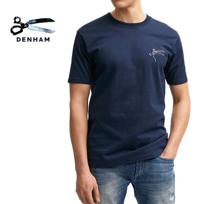 日本限定モデル DENHAM デンハム 2枚 パックTシャツ オーバーサイズ 胸