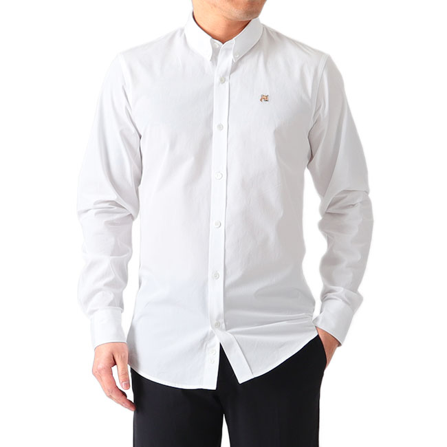 MAISON KITSUNE Maison Kitsune メゾン キツネ フォックスロゴ ボタン 