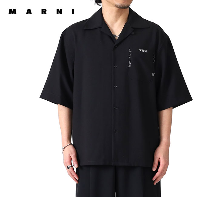 【新品】MARNI Tシャツ　半袖ブラウス MARNI マルニ Tシャツ HUMU0287X0 UTC406 レディース 半袖