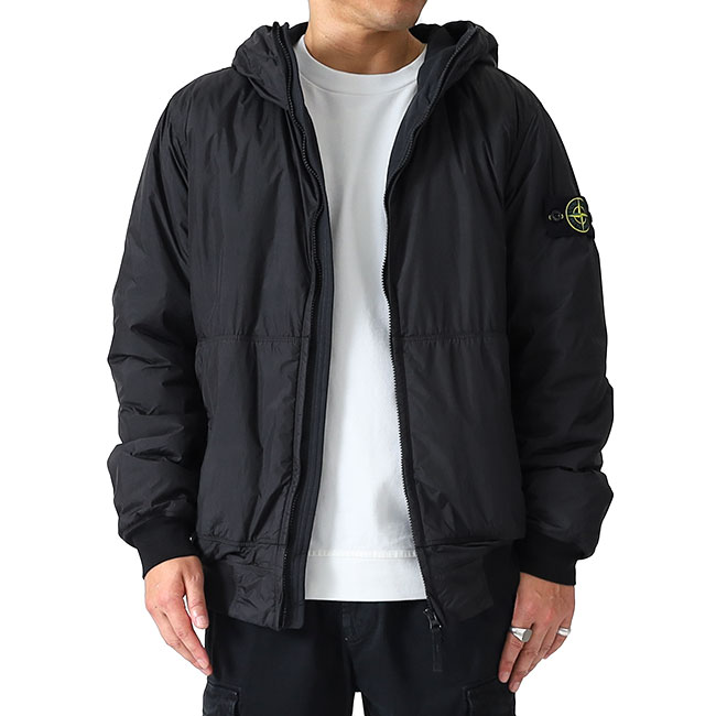 STONE ISLAND ストーンアイランド マット グレインレザージャケット