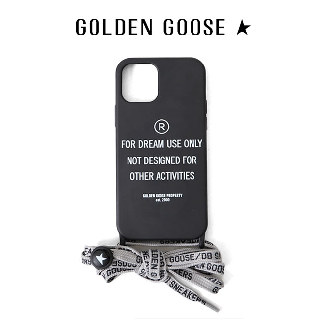 Golden Goose ゴールデングース ストラップ付き スターロゴ アイフォン