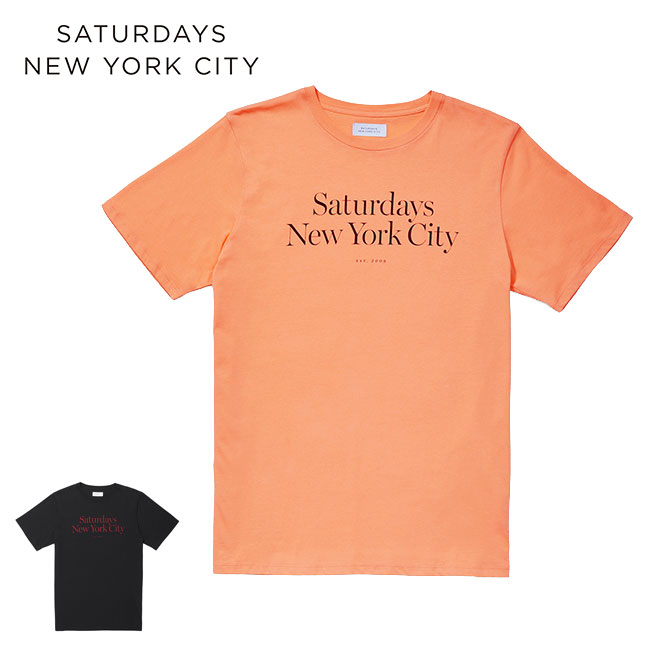 Saturdays NYC スラッシュロゴ 長袖 モックシャツ M size Saturdays NYC サタデーズ ニューヨークシティ スラッシュロゴT