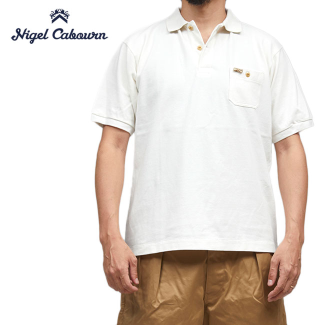 Nigel Cabourn ナイジェルケーボン リネンツイル オープンカラーシャツ 