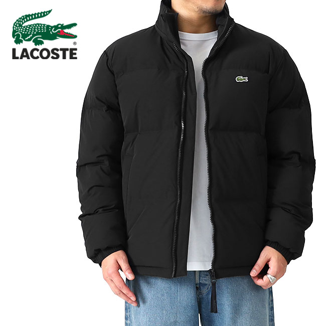 LACOSTE ラコステ 撥水 パデッドジャケット BH5142 黒 ブラック