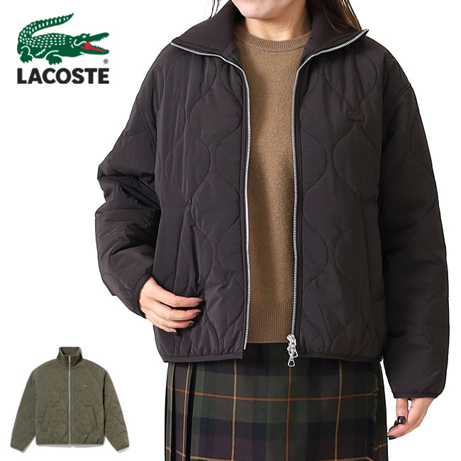 LACOSTE ラコステ 撥水 MA-1 ミリタリー ダウンコート BF018J