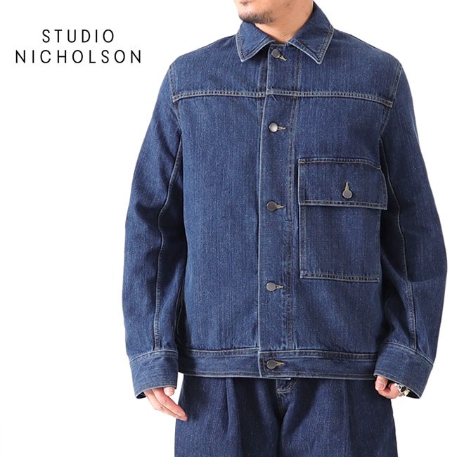 STUDIO NICHOLSON デニムパンツ サイズ2 STUDIO NICHOLSON デニムパンツ サイズ2 メンズ