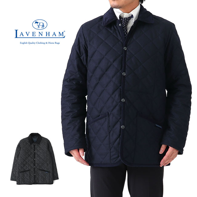 別注モデル LAVENHAM ラベンハム デンストン フード付き キルティング