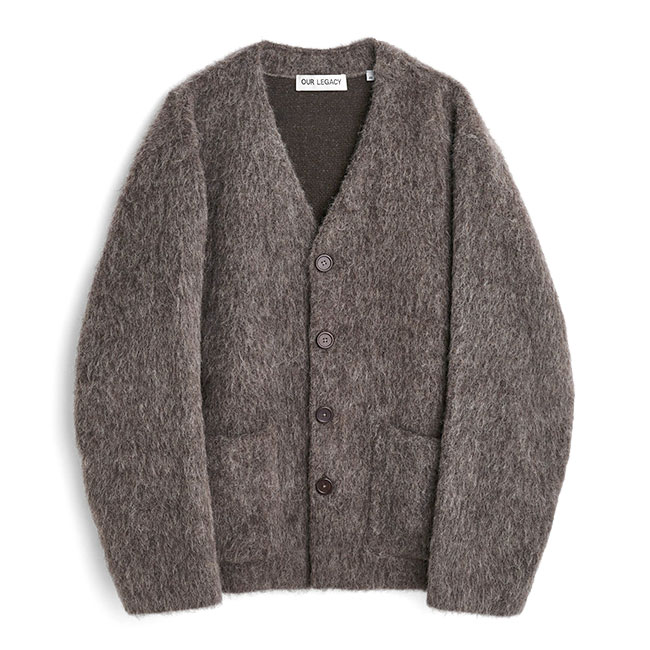 Our Legacy アワーレガシー CARDIGAN ヘアリーウール カーディガン