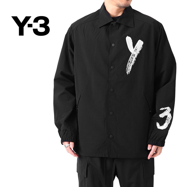 Y-3 ワイスリー ロゴ コーチジャケット IQ2137 黒 メンズ : t03072314 : Golden State - 通販 -  Yahoo!ショッピング