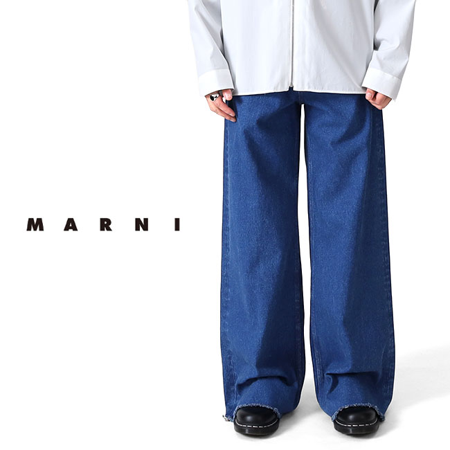 SALE] MARNI マルニ チェック柄 キャロットカット スラックス