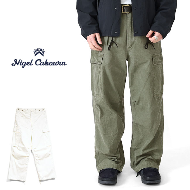 Nigel Cabourn ナイジェルケーボン BRITISH ARMY PT PIGMENT DYE