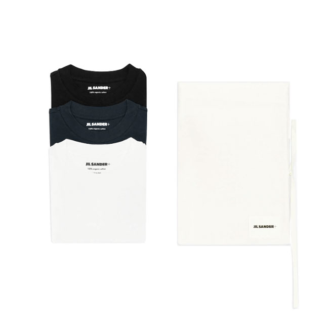 JIL SANDER+ ジルサンダープラス ボーダー Tシャツ ロンT J47NH0002