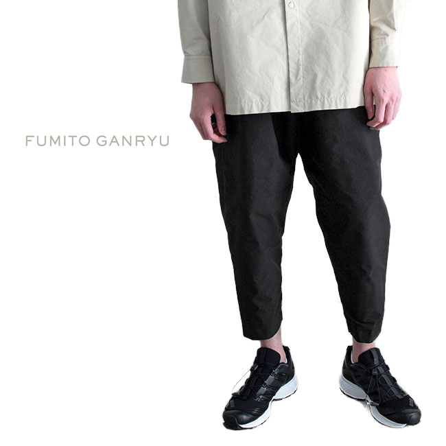 FUMITO GANRYU(フミトガンリュウ) サルエル スラックスパンツ