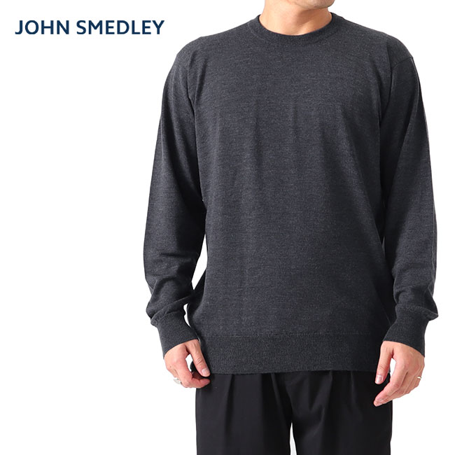 日本限定モデル JOHN SMEDLEY ジョンスメドレー 30G Vガゼット クルー