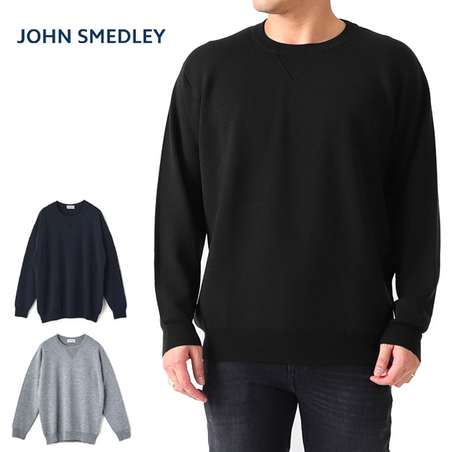 日本限定モデル JOHN SMEDLEY ジョンスメドレー 24G クルーネック