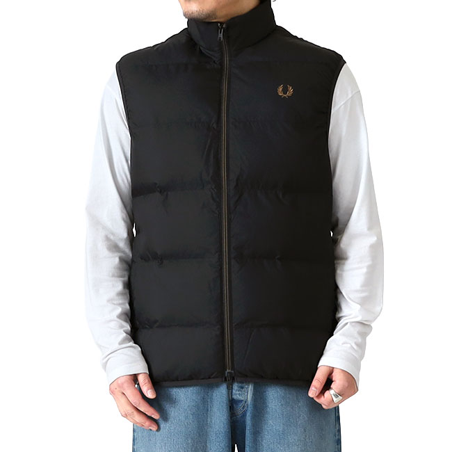 Fred Perry フレッドペリー スタンドカラー ダウンジャケット J1309 パ