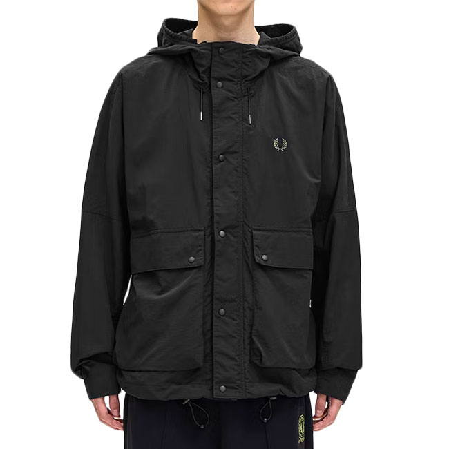 Fred Perry フレッドペリー オーバーサイズ フィッシュテイルパーカ