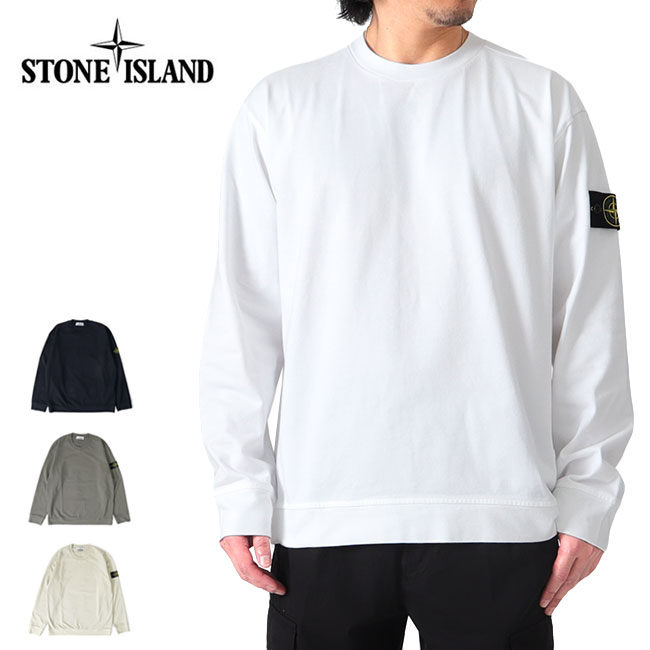 ストーンアイランド　ネイビー　7615655Q1 ロンT XLサイズ STONE ISLAND ロンT ネイビー Mサイズ（ストーンアイランド