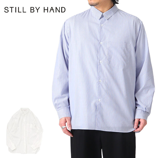 STILL BY HAND ストライプ 長袖シャツ サイズ2 t16022410.jpg