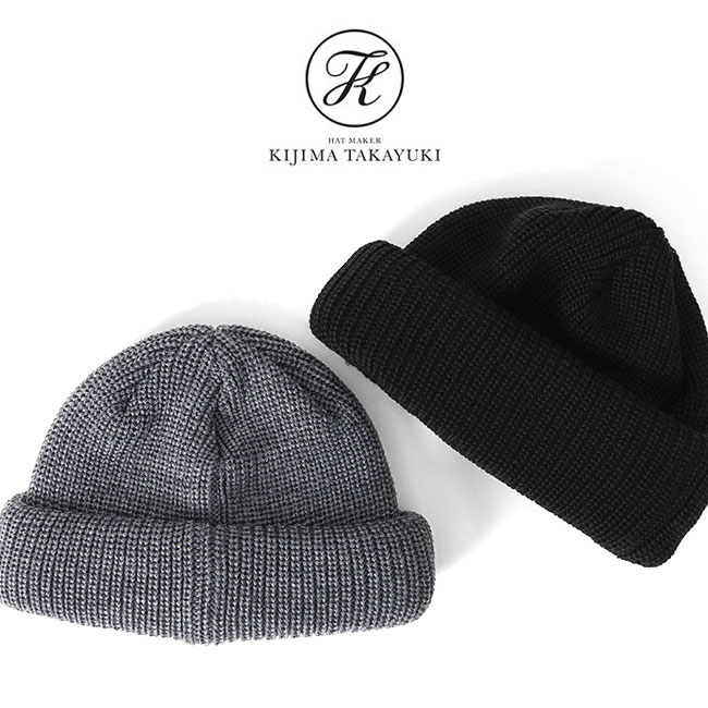 KIJIMATAKAYUKI キジマタカユキ ビーニー ニットキャップ KIJIMA TAKAYUKI（キジマ タカユキ）の「KIJIMA TAKAYUKI リネン