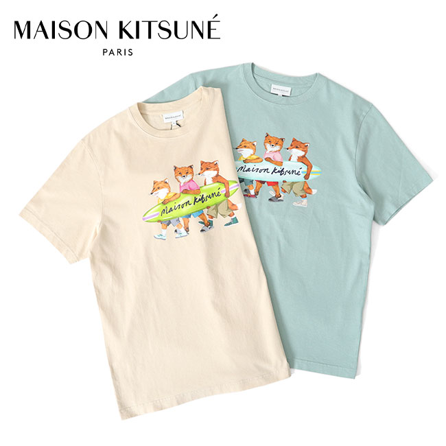 新品未使用♡激レアコラボ♡メゾンキツネ×オリンピア　Tシャツカットソー　ホワイト 楽天市場】Maison Kitsune × OLYMPIA メゾンキツネ オリンピア