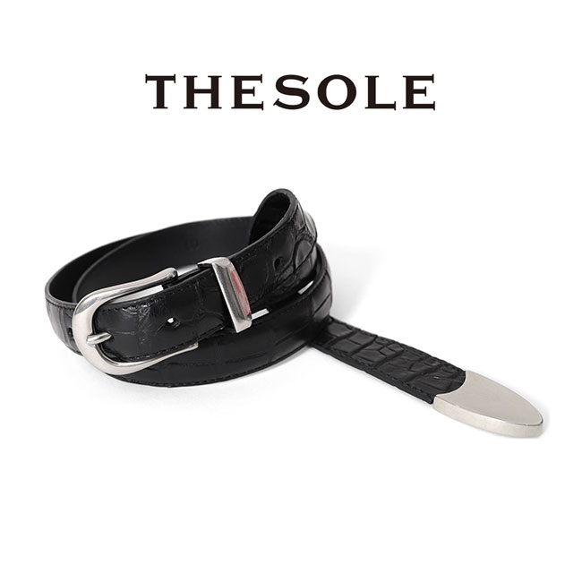 THE SOLE 山羊毛 象革 洋服 ブラシ ブラック THE SOLE 山羊毛 象革 洋服 ブラシ ブラック