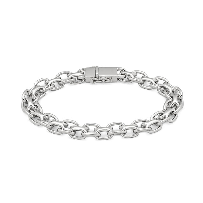 TOMWOOD トムウッド シルバー チェーンブレスレット Cable Bracelet