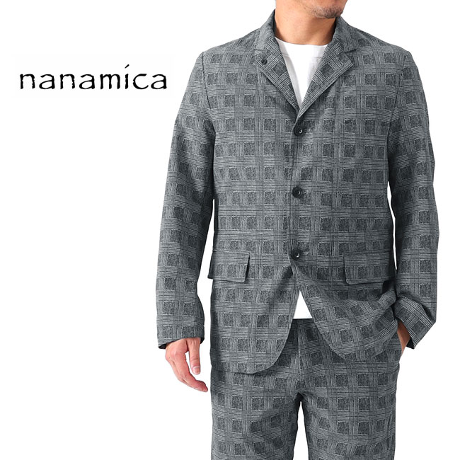 nanamica（ナナミカ） チェック アルファドライ ストレッチ グレン