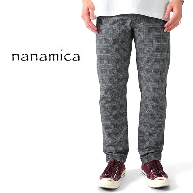 nanamica（ナナミカ） チェック アルファドライ ストレッチ グレン