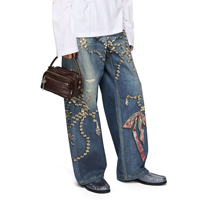 Acne Studios アクネストゥディオズ 1981 U TLO Skeleton Denim