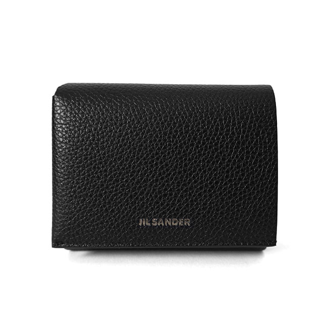 JIL SANDER ジルサンダー MINI FRENCH PURSE エンボスロゴ入り ジップ