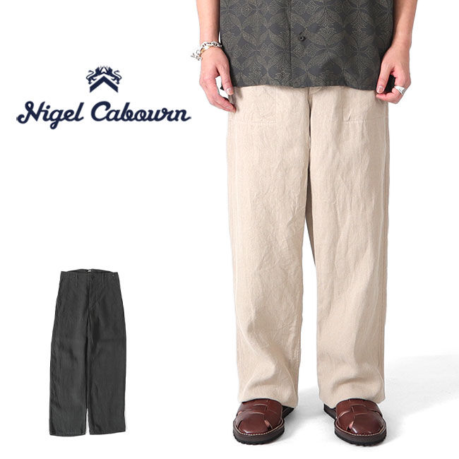 Nigel Cabourn ナイジェルケーボン リネン ピンオックス フレンチ