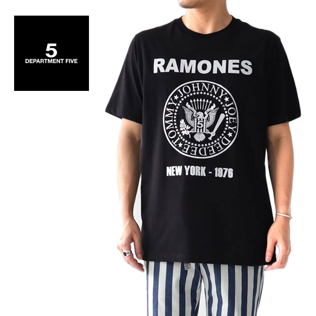 【DEPARTMENT FIVE】Logo short sleeve T-shirt/全国送料無料 TIME SALE] DEPARTMENT FIVE デパートメントファイブ 胸ポケット