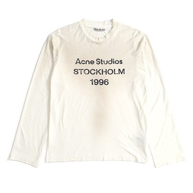 Acne Studios アクネ ストゥディオズ 1996 スタンプロゴ Tシャツ FN-UX