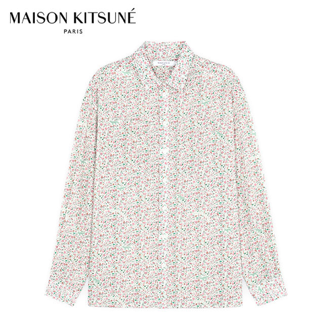 Maison Kitsune メゾンキツネ フォックスヘッドロゴ ボタン