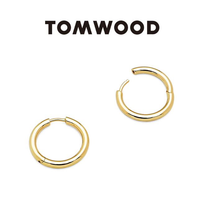 TOMWOOD トムウッド 9K ゴールド クラシック フープ スモール 
