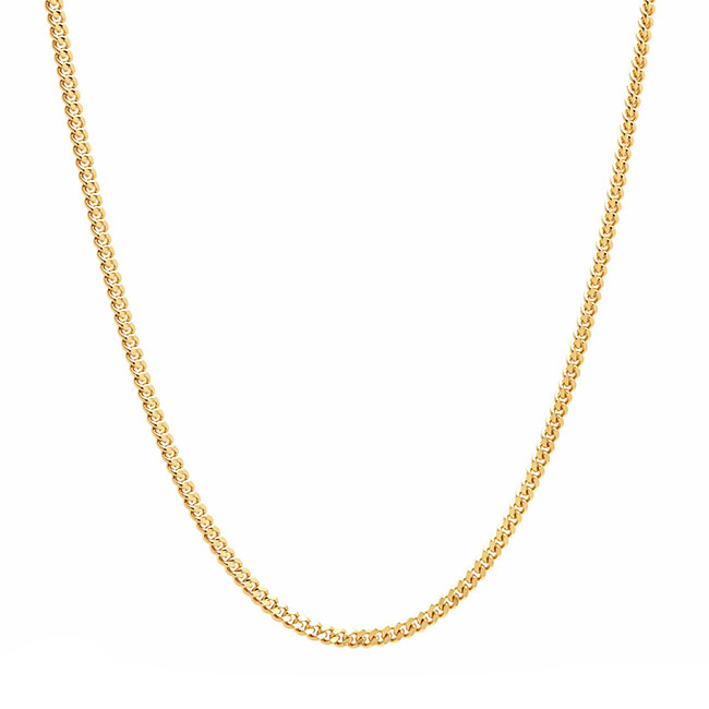 本物保証低価TOMWOOD Curb Chain M Gold チェーンネックレス アクセサリー