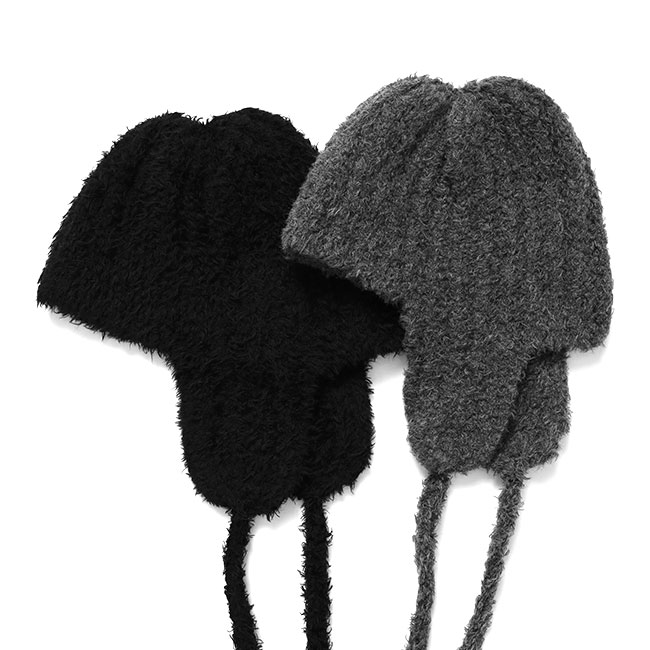 KIJIMA TAKAYUKI キジマタカユキ 耳当て付き ウールニット ビーニー