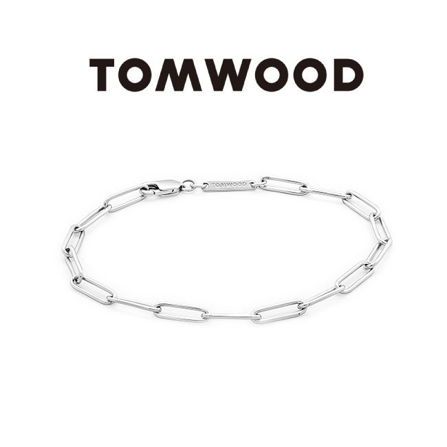 TOMWOOD トムウッド シルバー チェーンブレスレット Curb Bracelet M