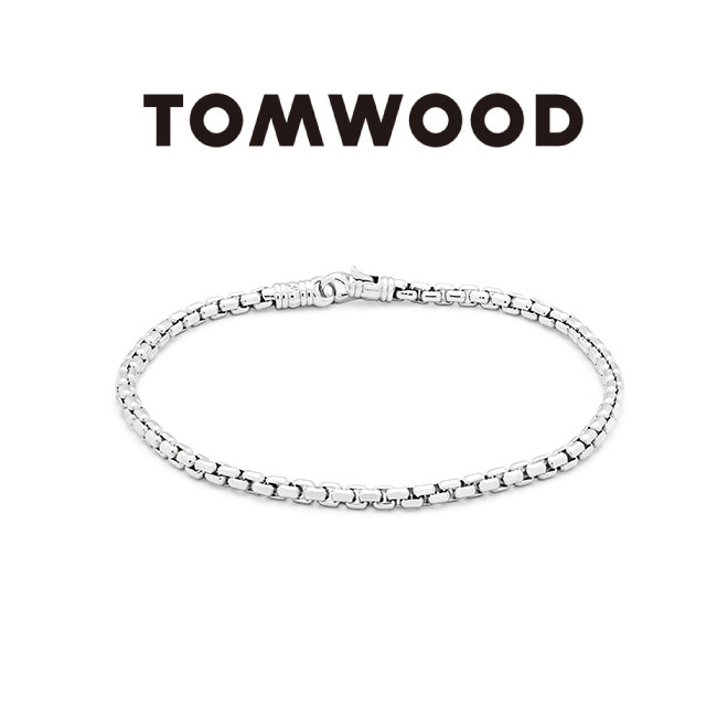 TOMWOOD トムウッド シルバー チェーンブレスレット Cable Bracelet 