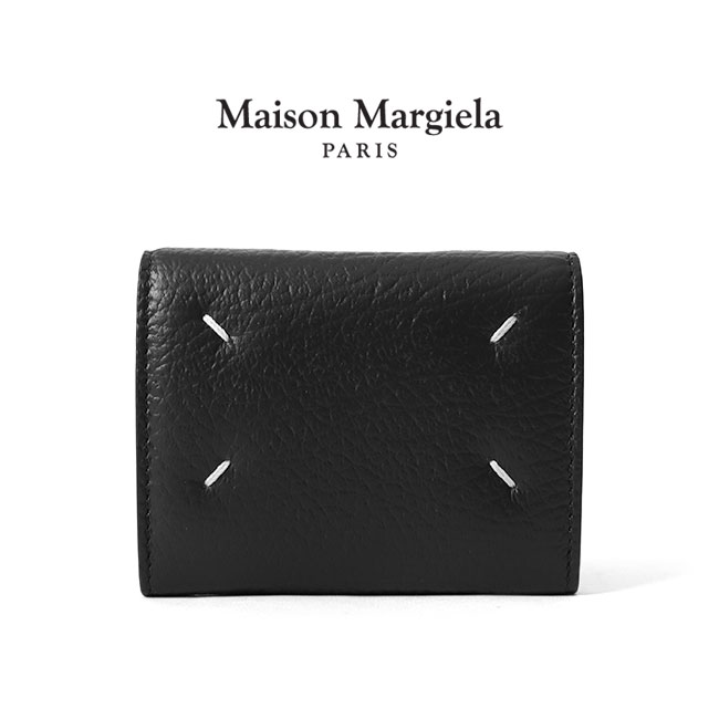 Maison Margiela メゾンマルジェラ グレインレザー 4ステッチ カード