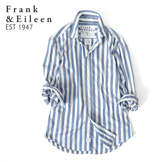 フランク&アイリーン FINBAR 長袖ボタンダウンシャツM(L〜XL相当) Frank&Eileen フランク&アイリーン FINBAR NWHT フィンバー