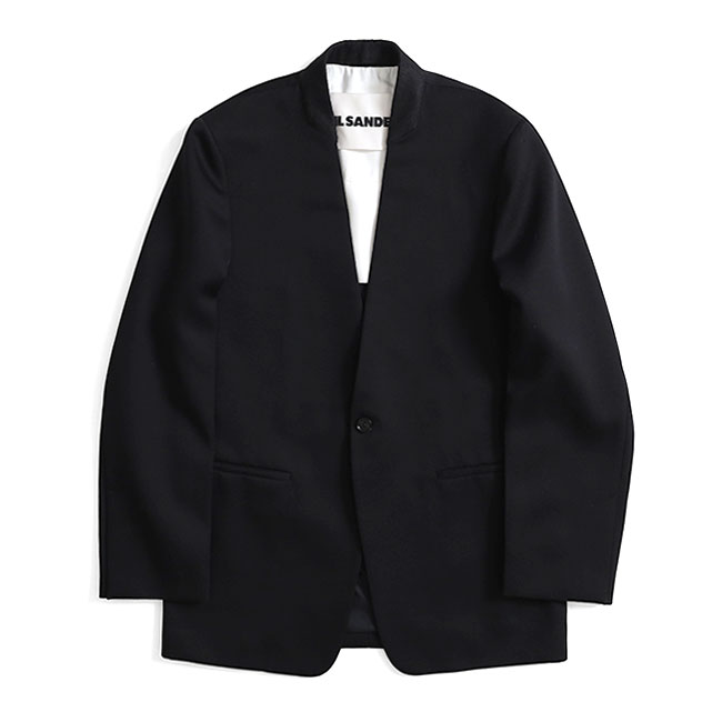 JIL SANDER ジルサンダー 襟付き レザージャケット J21SW0050 J40160