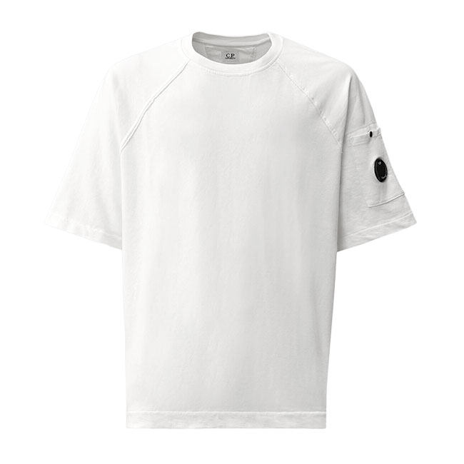 C.P. Company シーピーカンパニー レンズロゴ コットンフリース T