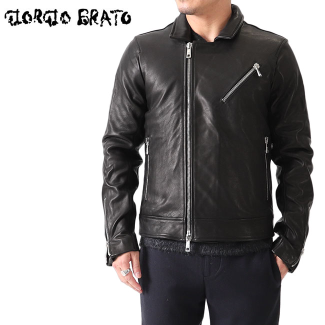 SALE] GIORGIO BRATO ジョルジオブラット レザー トートバッグ