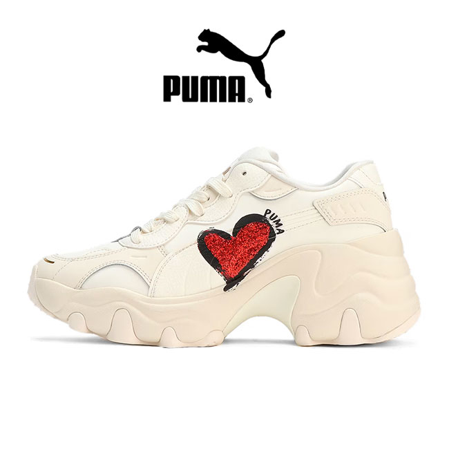 【PUMA／プーマ】パルサーウェッジ グリッツサンダル ビジュー付き24cm PUMA パルサーウェッジ サンダル グリッツ スニーカー ビジュー