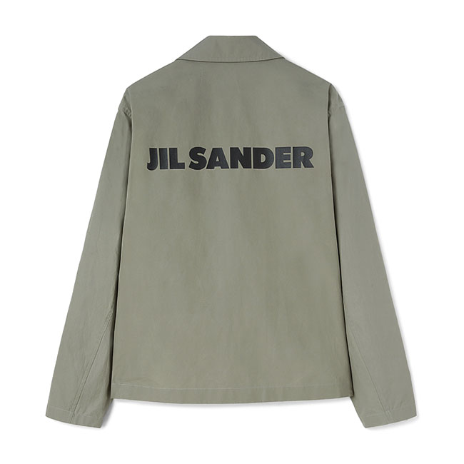 SALE] JIL SANDER ジルサンダー ナイロンツイル ジップ シャツ