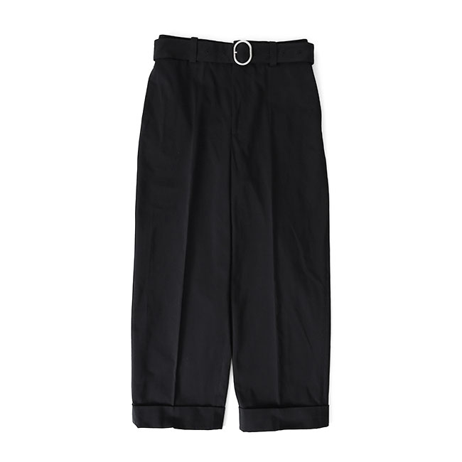 JIL SANDER ジルサンダー ウールギャバジン リングベルト付き