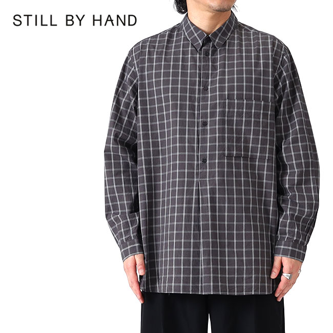 美品 STILL BY HAND 製品染め ストライプシャツ スティルバイハンド 楽天市場】STILL BY HAND スティルバイハンド ストライプ