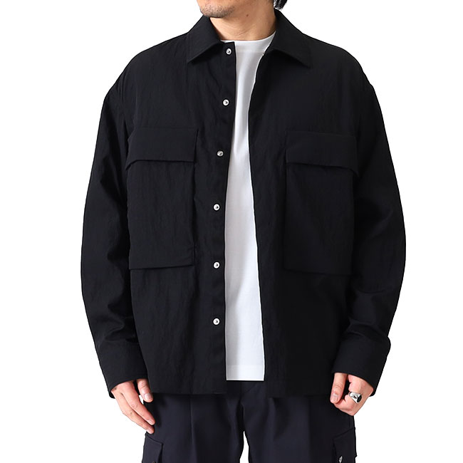 HERNO Laminar ラミナー Tシャツ JG00059UL-52000-9300 NERO TIME SALE] Laminar by HERNO ラミナー ヘルノ マーセライズド